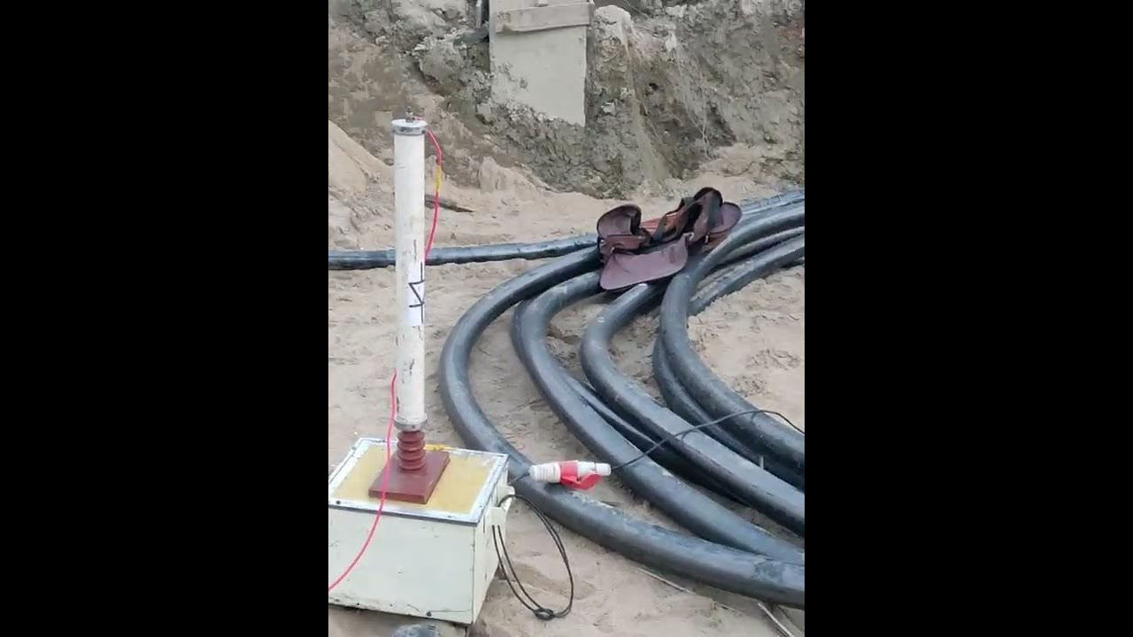 220KV EHV Sheath Test 1Cx1200Sqmm XLPE Cable Testing YouTube