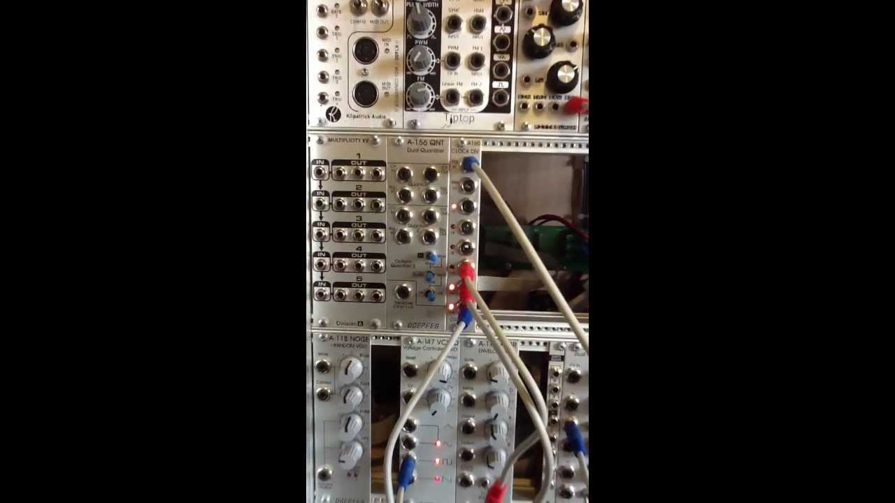 Doepfer A-160/A-161 モジュラーシンセ Doepfer A-160-1/A-161 Clock Divider and Clock Sequencer