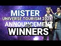 Mister universe tourism 2024  announcement of winners