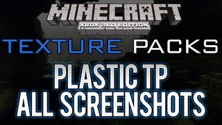 Minecraft: Xbox 360 - ALL THE SCREENSHOTS OF THE PLASTIC TEXTURE PACK | First Texture Pack for Xbox screenshot 5