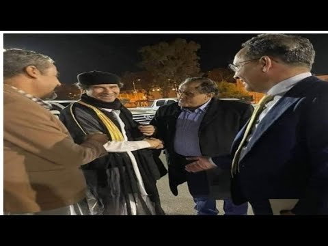لحظة الإفراج عن الفنان عبدالله منصور نحمد الله علي سلامه اللواء عبدالله منصور بعد سجن 12عام في ليبيا