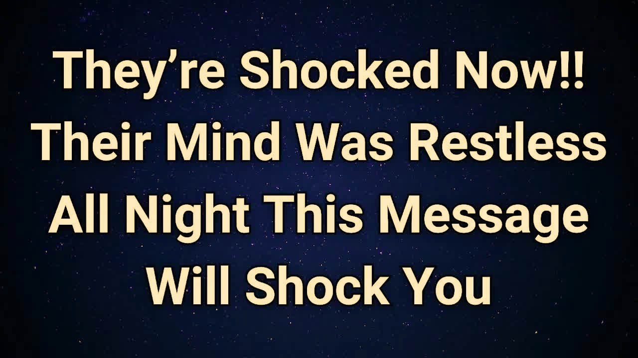 Angels say Their Mind Was Racing Till Sunrise—What They Realized About You Is Wild! | Angel Message
