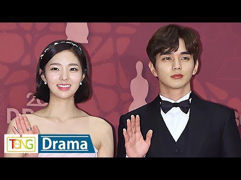 유승호·채수빈 'MBC 연기대상' 포토타임 (로봇이 아니야, I'm Not a Robot, Yoo Seung Ho, Chae Soo Bin)
