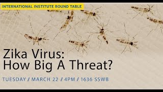 II Round Table: Zika Virus. How Big a Threat?