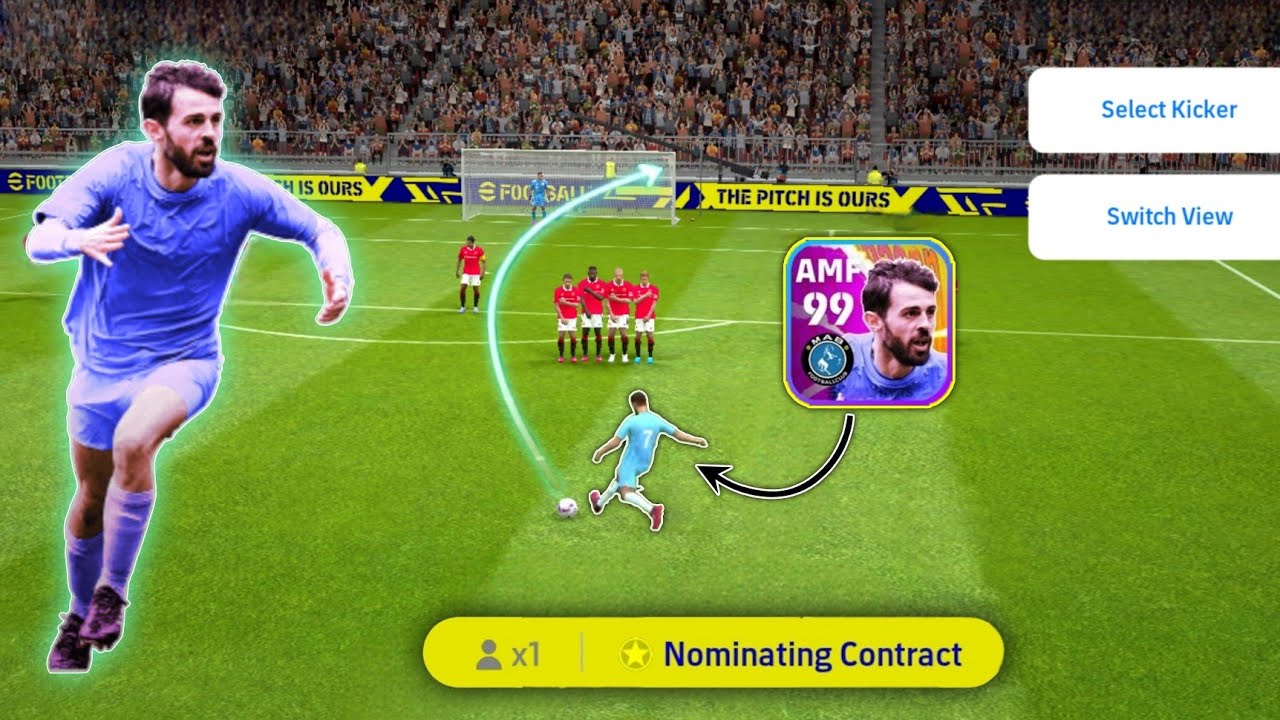 EndSeason MVP Bernardo Silva Review 🔥 eFootball 2023 Mobile YouTube