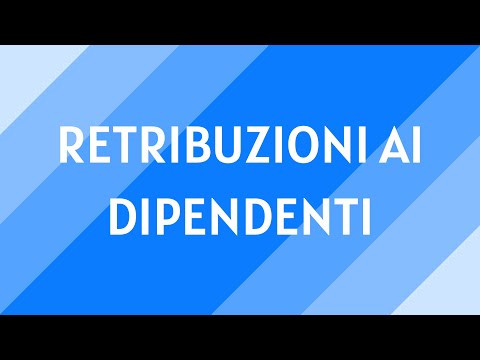 Video: Come Pagare Gli Stipendi Ai Dipendenti