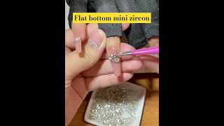 Flat Bottom Mini Zircon. Its Really Practical Flat-Bottomed Zircon Flat-Bottomed