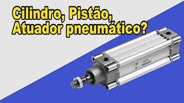 Como funciona o cilindro pneumático?