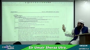 CAF 1 Sir Umair Sheraz Lecture 41 A1