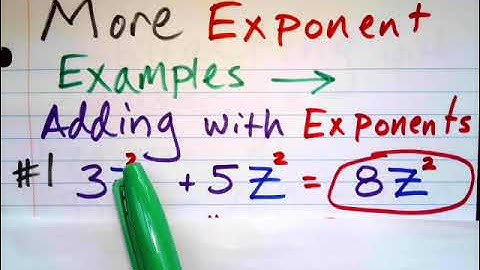Video#2 G.E.D. & HiSET KEY REVIEW(K.S.A.) "Adding & Subtracting EXPONENTS Part 2 Rules & Examples"