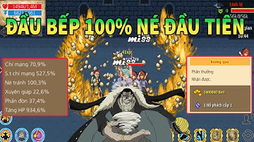 Hải tặc tí hon: Cách làm phái  đầu bếp 100% né đầu tiên sau khi fix chỉ số