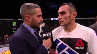 Fight Night San Diego: Tony Ferguson Octagon Interview