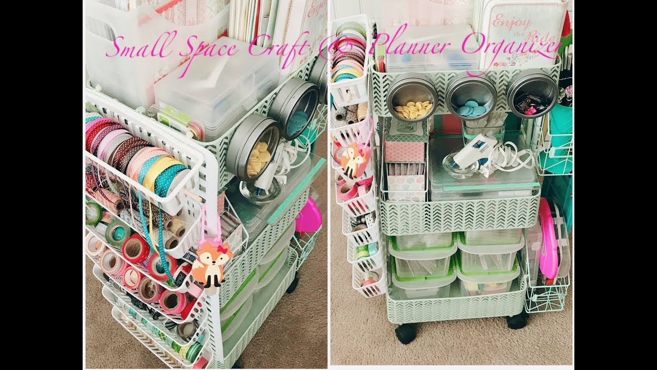 Craft Organizer Rolling Cart Hacks Using A Dupe Ikea Raskog Cart