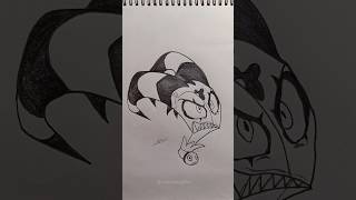 How to draw Blitzo👹 from  (#helluvaboss ) #shorts #blitz  #drawing #art