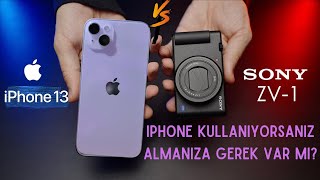 Bu FIYATA Satın Almaya Değer mi? Iphone 13 VS Sony Zv-1 Karşılaştırması.