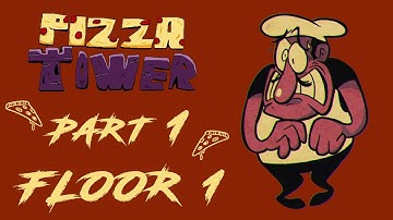 Pizza Tower Walkthrough: Part 1 - Floor 1 [All Treasures Found] (No Commentary)
