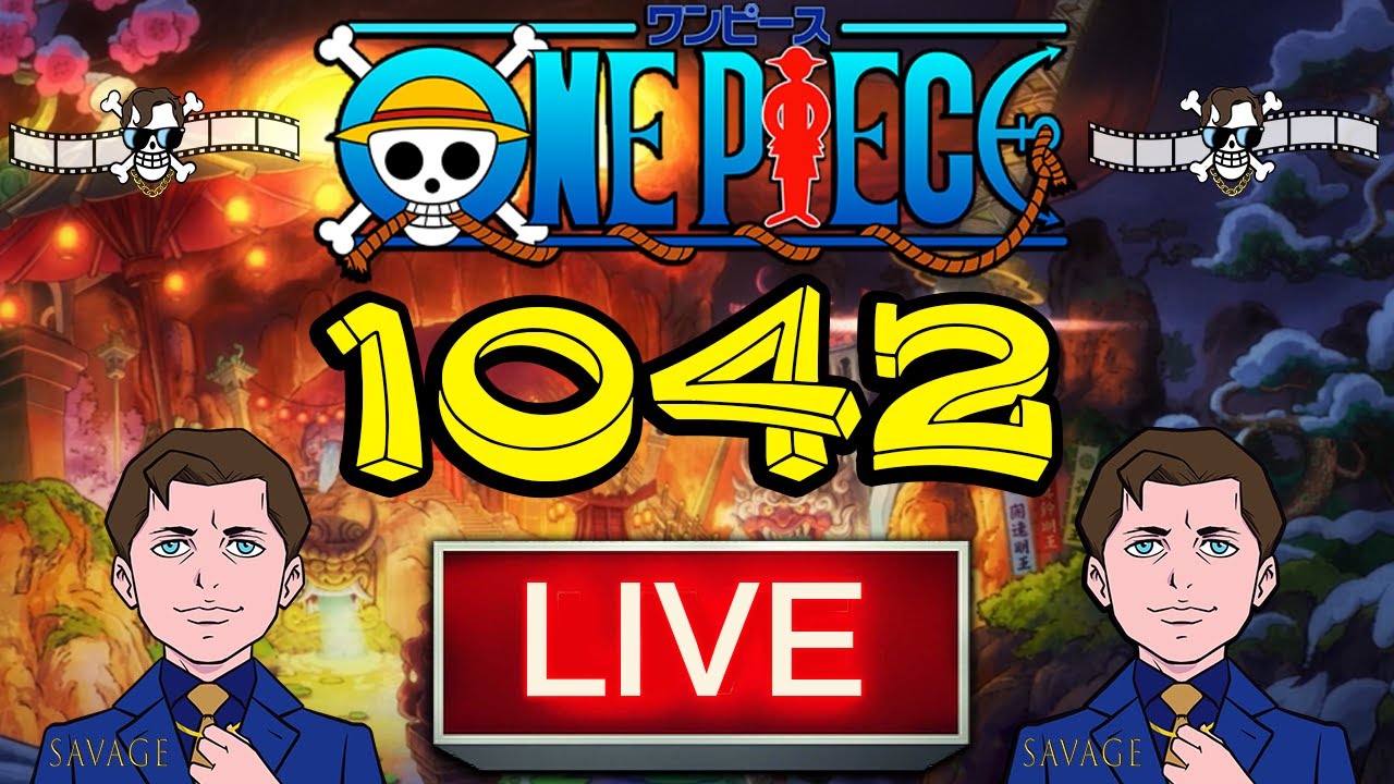 One Piece 1042 LIVE DRIPPER SCARFINO!!! YouTube