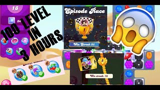 100 Level in 3 hours || Candy crush Level 2601 - 2700 || No HACK No HACK