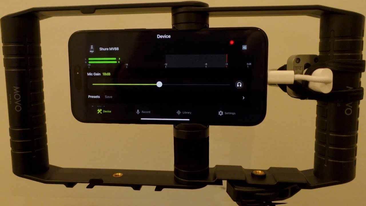 Shure MV88 With iPhone 15 - YouTube