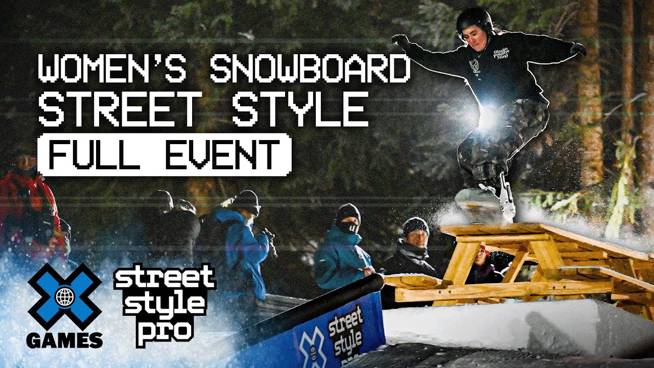 Women’s Snowboard Street Style Pro Finals