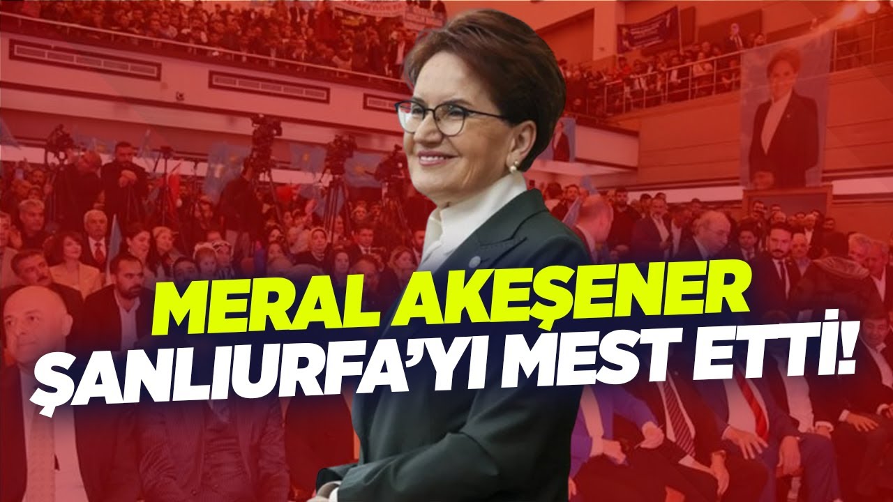 Meral Akşener Şanlıurfa'yı Mest Etti! | İyi Parti Kongresi | KRT Haber