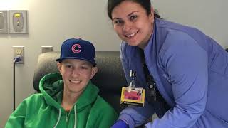Loyola Medicine Pediatric Cancer Patient Drafted by the Chicago Cubs