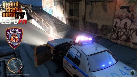 GTA IV - LCPDFR 1.1 - LCPD/NYPD - Suspect With Weapons/Shots Fired/Explosion - 4K