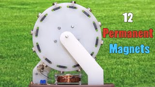 Pulsed magnet motor single coil.