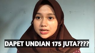 DAPET UNDIAN DR LAZADA 175 JUTA???😭😭😭