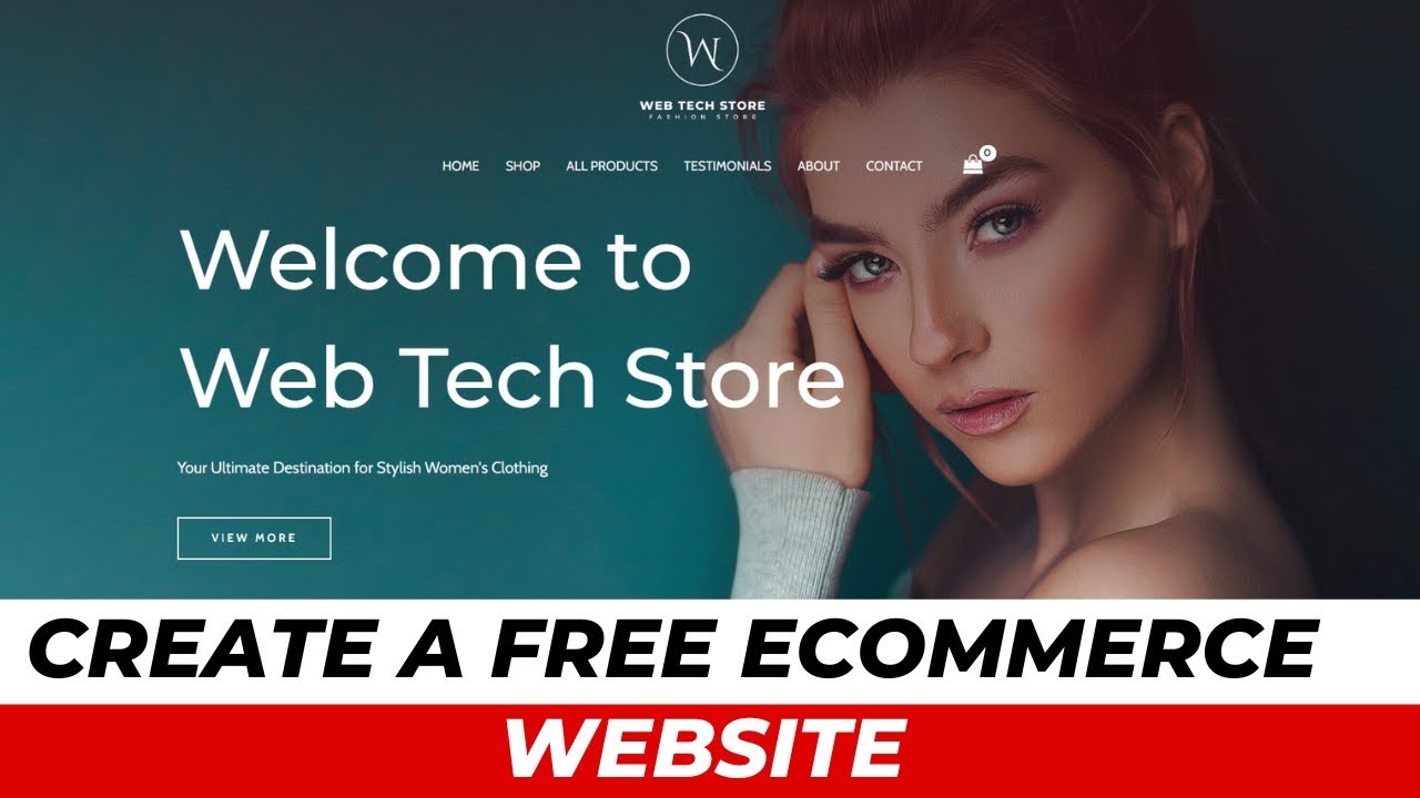 How To Create A FREE eCommerce Website With WordPress 2024 | WordPress ...