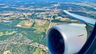 *ENGINE ROAR* American Airlines Boeing 777-300ER Takeoff from Dallas DFW 