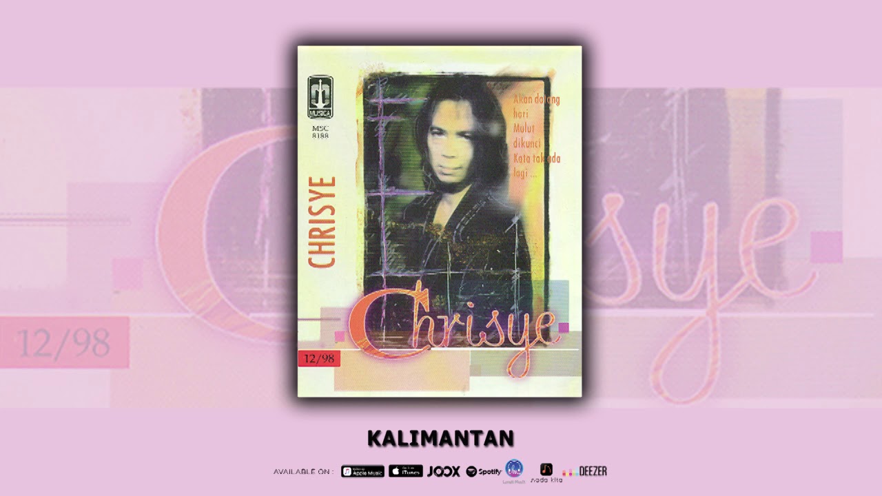 Watch CHRISYE - KALIMANTAN (OFFICIAL AUDIO) on YouTube Watch CHRISYE - KALIMANTAN (OFFICIAL AUDIO) on YouTube