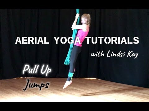 Aerial Yoga Tutorials - Pull Up Jumps