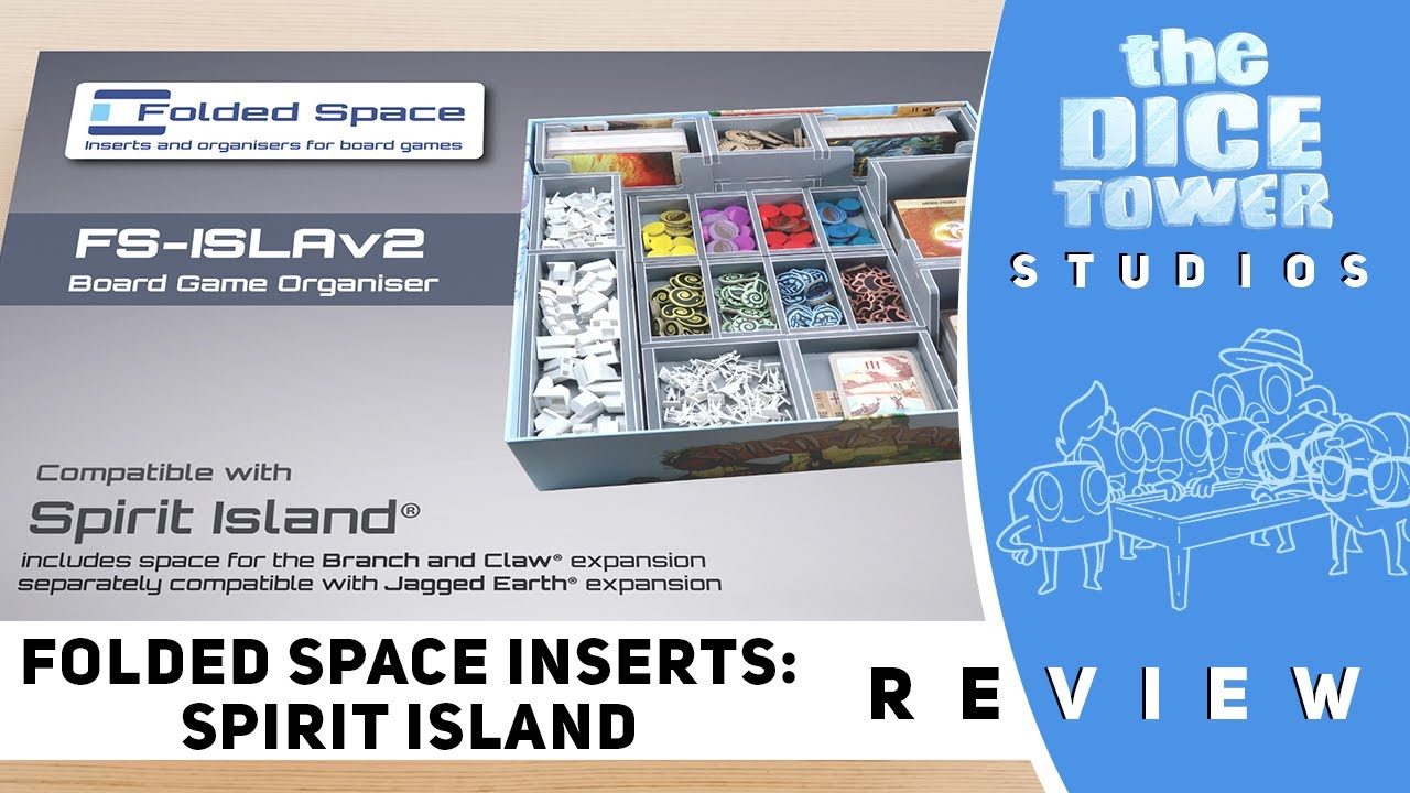 Folded Space Spirit Island Insert Review - YouTube