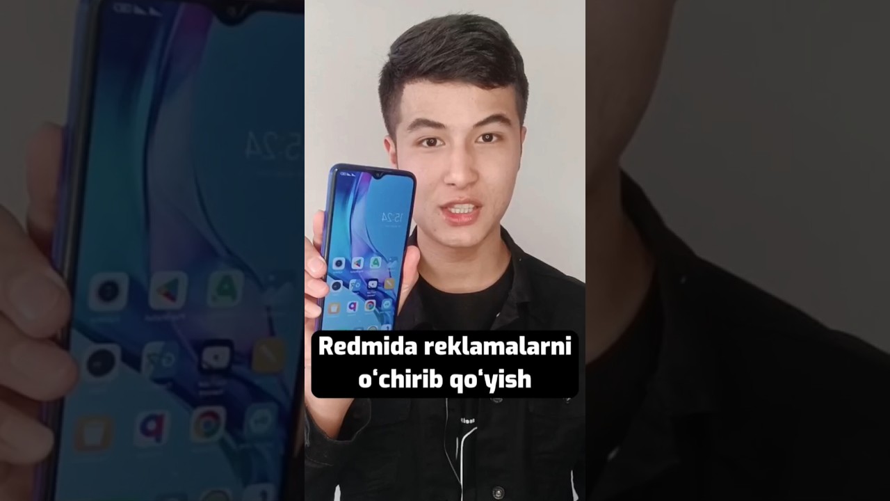 Redmida reklamalarni oʻchirib qoʻyish #jalolmurad