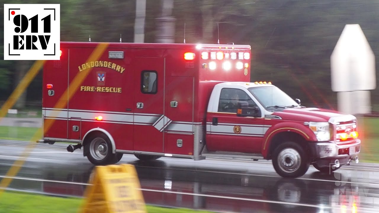 Londonderry Fire Responding | Medic 3 - YouTube