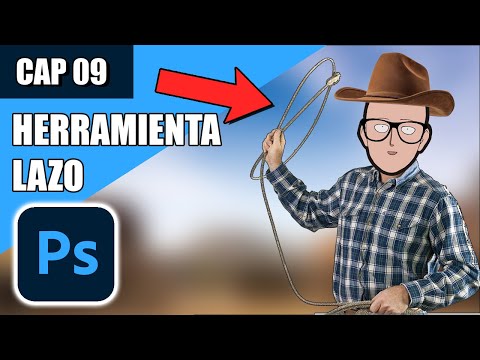 APRENDE a usar la Herramienta LAZO en Photoshop 😎
