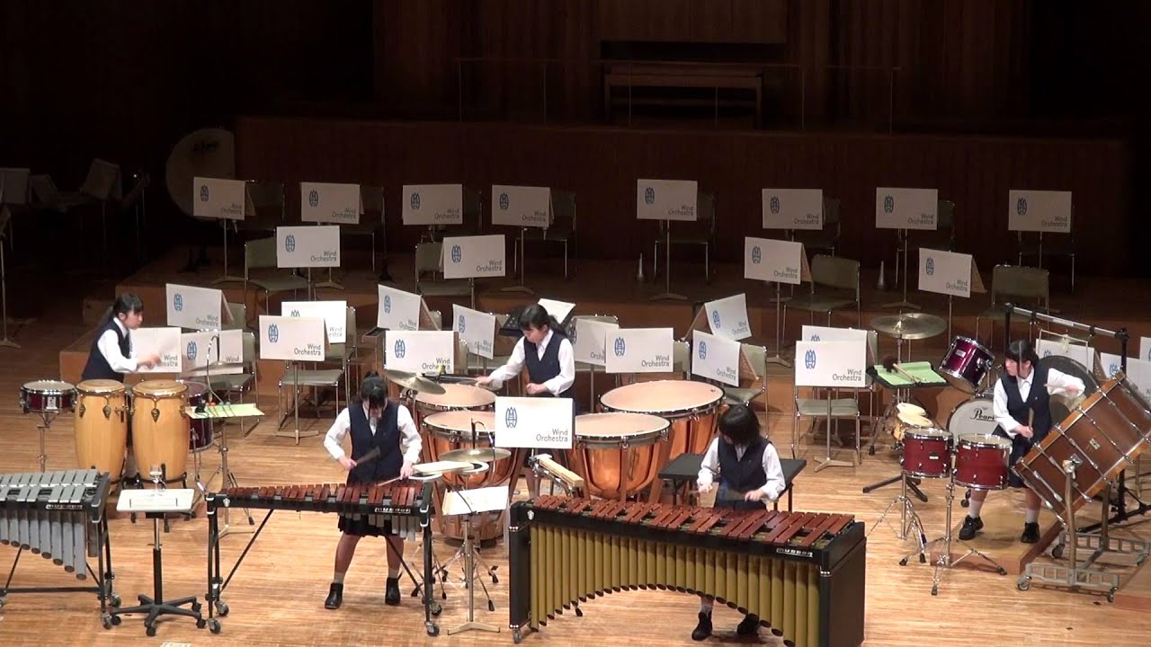 島根県立松江南高等学校吹奏楽部 2014 打楽器５重奏