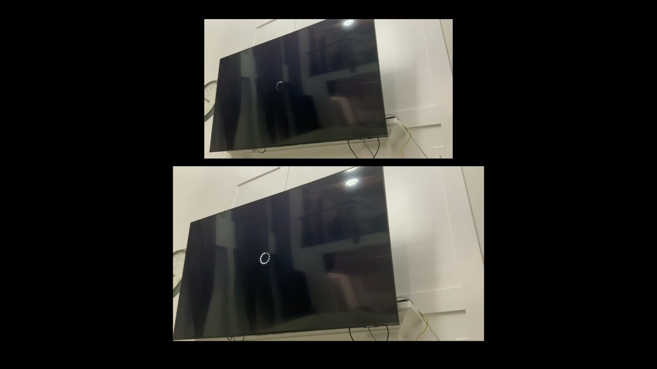 Chromecast Ultra and Chromecast (2nd gen) startups side by side