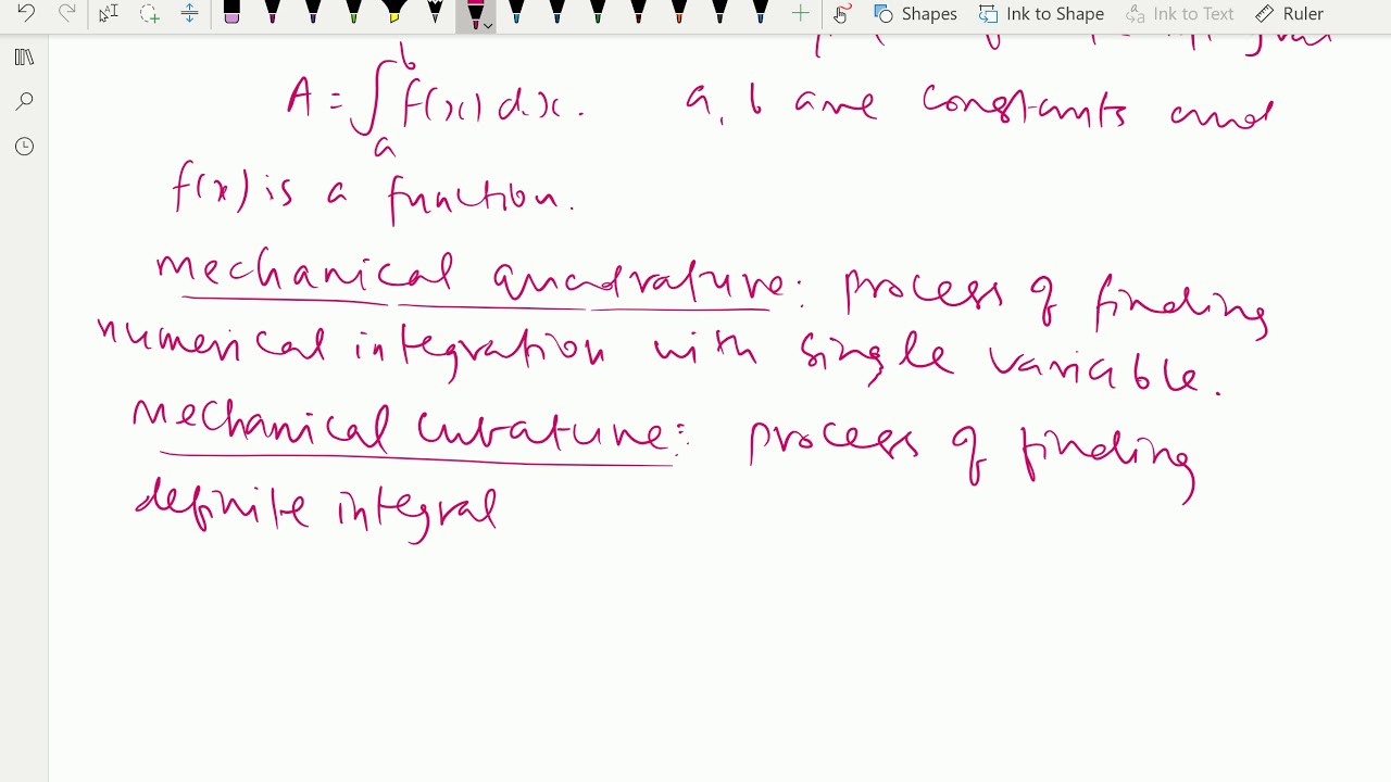 Numerical Methods and Analysis (Numerical Integration) - 80. - YouTube