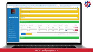 How to create your job card? | MERI GARAGE - Garage Management System | Tutorial screenshot 1