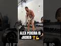 UFC Champion Alex Pereira is looking like a tank 💪😳