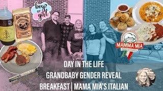 Breakfast Valentine Mills & Muddy Pond Sorghum | GENDER REVEAL | Mamma Mia’s Italian BEST IN SMOKIES