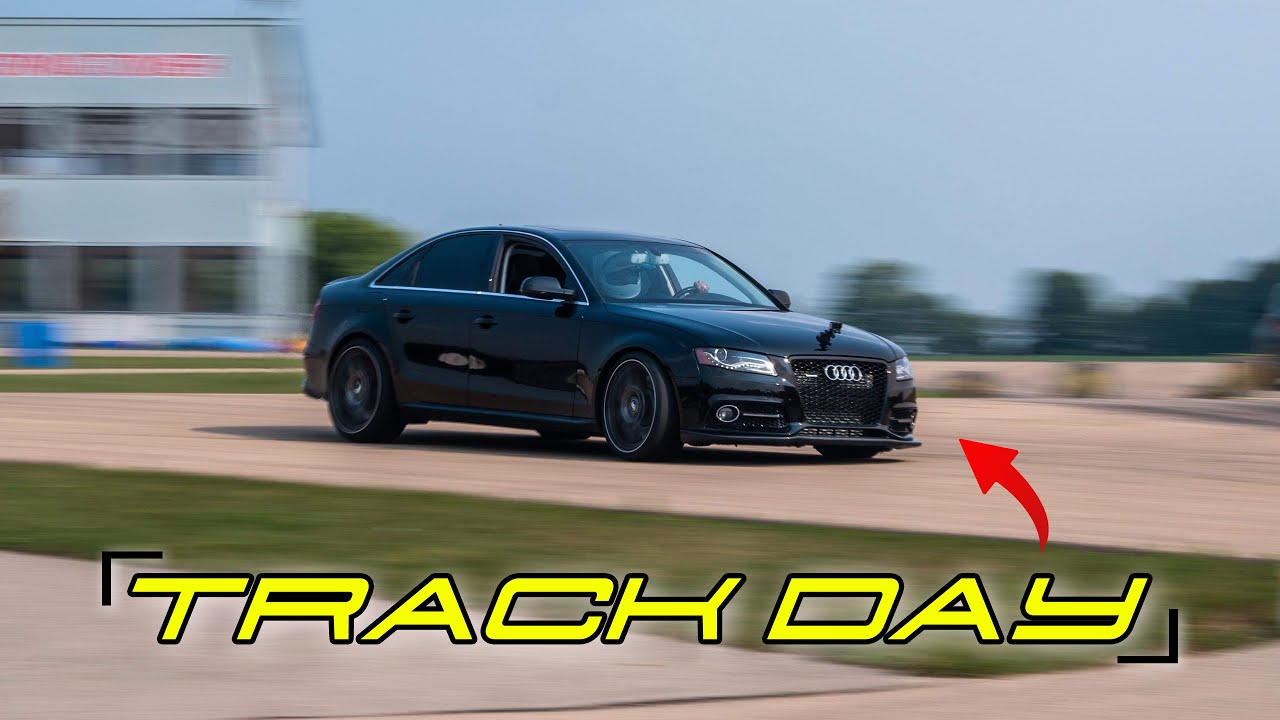 My First Track Day With My Built B8 A4! (So Many Turbo Noises!) - YouTube