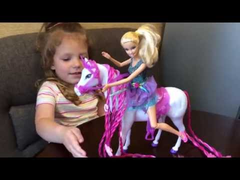 Hairplay Horse fairytale Steffi love Плетем косички волшебной лошадке
