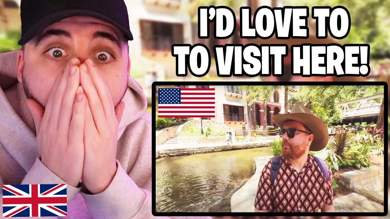 Brit Reacts to European Goes To America For The First Time! (TEXAS ...