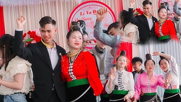 NHẠC SÀN THÁI NHẢY CỰC CĂNG TẠI ĐÁM CƯỚI NGÂN ĐIỆP & VY BĂNG TẠI BẢN LẦM XÃ BẢN LẦM