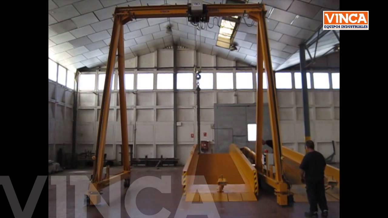 Grúa portico automotriz WGR