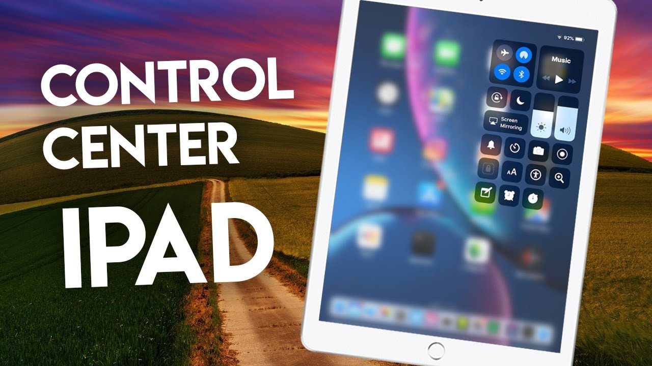 IOS 12 Control Center IPad How To Use Control Center On IPad YouTube IOS 12 Control Center IPad How To Use Control Center On IPad YouTube