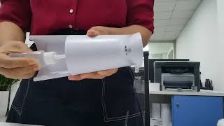 How to clean the inside tube and pump on a LAOPAO soap dispenser?